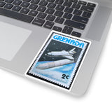 Space Shuttle Stamp Sticker