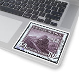 Train Stamp Sticker