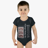 Doctor 1947 Postage Stamp - Infant Baby Rib Bodysuit 0M - 24Mo