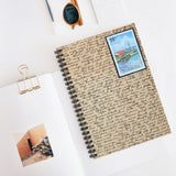 Boat Dock Spiral Notebook