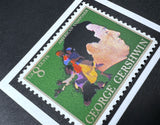 George Gershwin 1973 Framed #1484