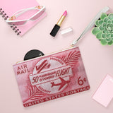 Air Mail Flight Clutch Bag