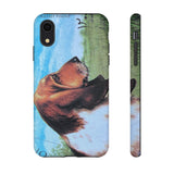 Basset Hound Dog Tough Phone Case