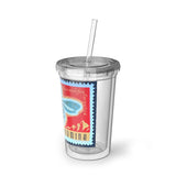 Bee Acrylic Cup