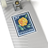 Yellow Rose Stamp Sticker
