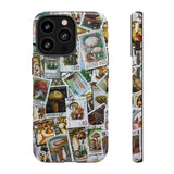 Mushroom Stamps Tough Phone Case
