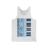 Piano Keys Stamp Tank Top