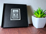 Freedom of Press 1954 Framed #1119