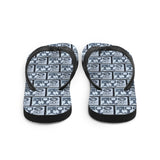 Pistons Car Part Flip Flops