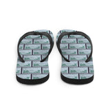 White House Stamp Flip Flops