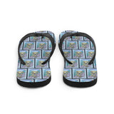 Fungi Mushroom Flip Flops