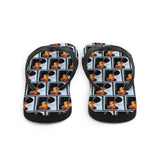 Violin Music Flip Flops