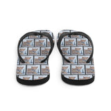 Leopard Flip Flops