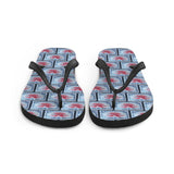 Air Mail Stamp Flip Flops