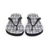 Leopard Flip Flops