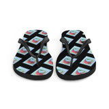 Mushroom Red 2 Flip Flops