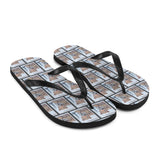 Leopard Flip Flops