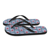 Air Mail Stamp Flip Flops