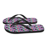 French Bull Dog Flip Flops
