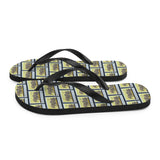 Elephant Herd Flip Flops