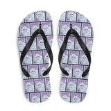 White Persian Cat Flip Flops
