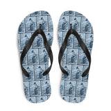 Japanese Stamp Flip Flops