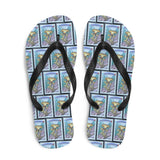 Fungi Mushroom Flip Flops