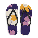 Flower Print Flip Flops