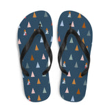 Spruce Tree Print Flip Flops