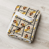 Bee Stamp Blanket