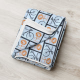 Bike Stamp Blanket