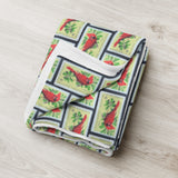 Cardinal Stamp Blanket