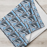 Space Shuttle Stamp Blanket